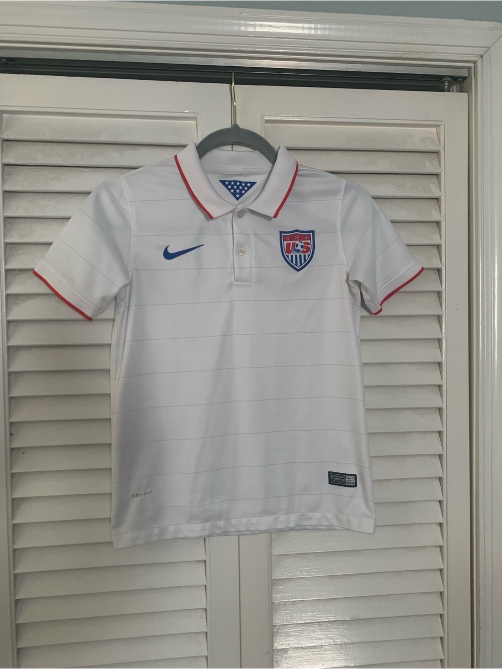 Nike Kids USA United States National team soccer jersey